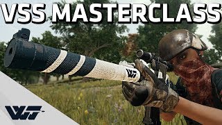 VSS MASTERCLASS  Mastering stealth sniping Gameplay with Tips  PUBG [upl. by Ethelin]