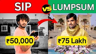 SIP VS LUMPSUM in Mutual Funds Which is Better  SIP or LUMPSUM Which is Better Explained in Hindi [upl. by Ciredor]