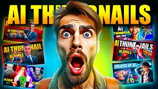 🔥How to Make Viral Thumbnails Using Ai  AI THUMBNAILS  Ai thumbnail maker [upl. by Eb]