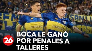 Boca le ganó por penales a Talleres [upl. by Felicia]