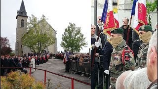 Plusieurs centaines de personnes présentes aux obsèques du militaire Alain Bertoncello [upl. by Oram47]