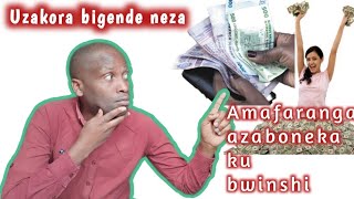 Bikore urebe uko amafaranga azizana amanywa na nijoro ugusengatv [upl. by Dlonyar593]