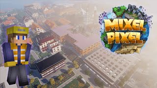 Größtes Stadtbau Projekt auf MixelPixelnet minecraft mixelpixel citybuild [upl. by Hindu]