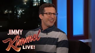 Andy Samberg on NBA Finals Oscars amp Not Playing Football [upl. by Lewan]