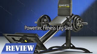 Powertec Fitness Leg Sled Review  Professional Home Gym Equipment [upl. by Knudson477]