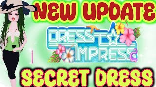 NEW UPDATE BIG FASHION ANOTHER SECRET DRESS TO IMPRESS DIFFERENT OUTFITS ROBLOX [upl. by Reeba649]