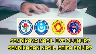 Sendikaya Nasıl Üye Olunur Sendikadan İstifa İçin Ne Yapılmalı Öğretmen Sendika Üyelik ve İstifa [upl. by Marja]