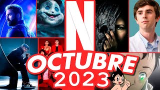 Estrenos NETFLIX OCTUBRE 2023 Películas y Series [upl. by Acirdna]