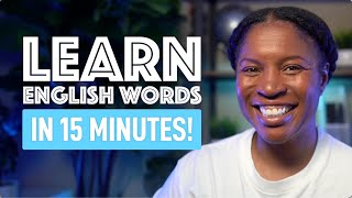 LEARN 7 KEY ENGLISH VOCABULARY WORDS FAST [upl. by Nwhas]