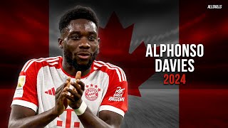 Alphonso Davies 2024 ● Real Madrid Transfer Target ● Speed Show Tackles amp Passes  HD [upl. by Marietta]