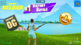 OG Fortnite Reload Gameplay  BEST Controller Settings For AIMBOT Piece Control 🧩 [upl. by Griffith]