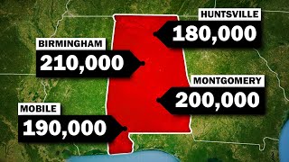 Why Alabamas Population Is So Equally Spread Out [upl. by Einaj]