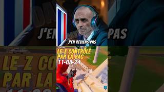 Le Z contrôlé par la BAC 😱 parodie humour zemmour macron gaming fortnite melenchon davynimal [upl. by Schulz]