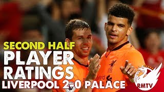 Another 8 for Solanke  Liverpool v Crystal Palace 20  Second Half Player Ratings [upl. by Oiliruam]