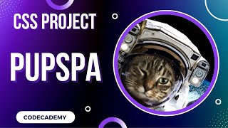 PupSpa CSS Grid Project  Day 30 Codecademy CSS Intermediate [upl. by Rehpotsirc]