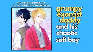 Grumpy Exorcist Daddy amp His Chaotic Soft Boy The Dynamic of Abeno amp Ashiya in The Morose Mononokean [upl. by Trometer]