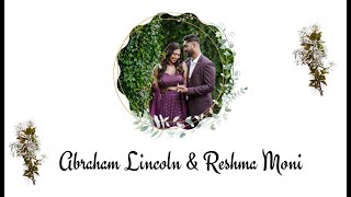 💕Abraham Lincoln amp Reshma Moni💕 Wedding Live Streaming [upl. by Isborne]