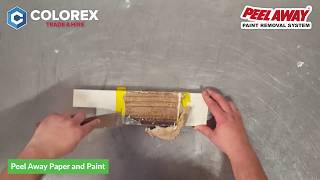 Peel Away Paint RemovalStripping System Demo [upl. by Martita]