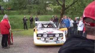 AUDI Quattro S1 Group B Walter Röhrl [upl. by Laenahtan]