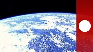 Live from space new HD cameras stream images of Earth from ISS [upl. by Akehsat]