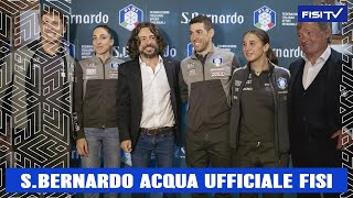 SBernardo acqua ufficiale FISI  FISI TV [upl. by Suedaht]