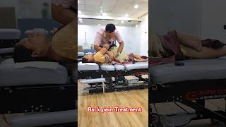 Back pain and gas Acidity Treatment chiropratic backpain asmr neckpaintreatment gas funny [upl. by Glover]