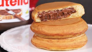 Nutella Pancakes  How Tasty Channel [upl. by Eenobe]