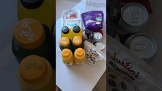 Mini Fridge Restock🍋‍🟩🥒🥬restock organize fridge fyp asmr groceryhaul snacks food viral [upl. by Assenna]