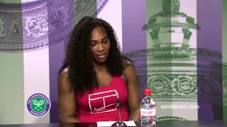 Serena Williams QuarterFinal Press Conference [upl. by Aifos760]