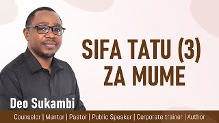 SIFA TATU 3 ZA MUME  DEO SUKAMBI [upl. by Leoy]