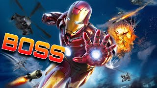 Iron man Boss Title Song  CollabSuper Avengers  Iron man official video song [upl. by Ankeny]