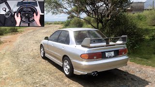 Mitsubishi Lancer Evolution III GSR  Forza Horizon 5  Thrustmaster T300RS Gameplay [upl. by Yenmor376]