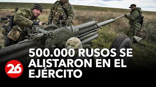 Rusia  500000 rusos se alistaron por contrato en el ejército durante 2023 [upl. by Audra]