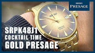 Unboxing The Seiko Presage Cocktail Time SRPK48J1 [upl. by Ashatan]