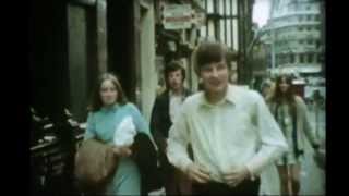 Bob Jelf Maz Jerry Barker amp Ian take a trip to Carnaby St London 1968 [upl. by Yelnahs]