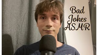 ASMR Whispering Bad Jokes and Puns Breathy whispers Soft spoken [upl. by Gerlac]