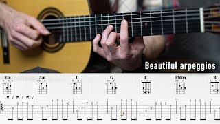 Beautiful Arpeggios for Fingerstyle Guitar [upl. by Sophronia]