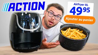 Je teste le AIR FRYER ACTION A 50€ ça vaut le coup [upl. by Lexis898]