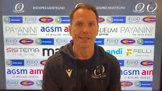 Verona Valsugana  Intervista postpartita a coach Good [upl. by Tnelc]