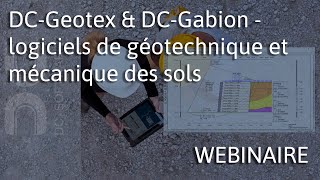 FR DCGeotex amp DCGabion  logiciels de géotechnique et mécanique des sols [upl. by Murial]