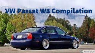 Volkswagen Passat W8 Compilation 🔥 [upl. by Pierpont]