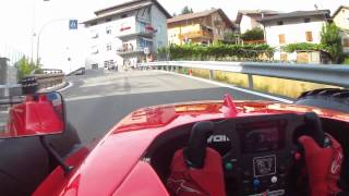 Onboard with David Hauser Wolf GB08 F1  Trento Bondone Practice 2014 [upl. by Kristina]