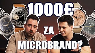 Najboljši microbrand KREPKO pod 1000€ feat Swiss Watch Gang  Marko Končina  15 čez [upl. by Oicapot]