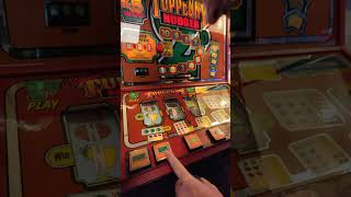 classic tuppenny nudger fruit machine [upl. by Vassaux]