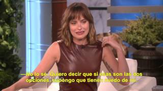 Dakota Johnson on Ellen Degeneres Subtitulado Español [upl. by Denis]