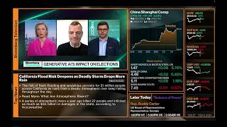 Bloomberg Technology Generative AIs Impact on Elections [upl. by Sidhu328]