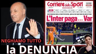 JUVENTUS FURTO a S SIRO altro SCANDALO svelata la TRUFFA del VAR  la DENUNCIA ed il SILENZIO [upl. by Xuaeb]