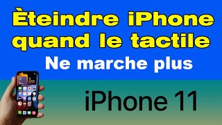 Comment éteindre iPhone 11 quand le tactile ne marche plus [upl. by Acimat679]