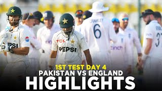 Full Highlights  Pakistan vs England  1st Test Day 4 2024  PCB  M3G1K [upl. by Zeralda]