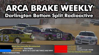 quotThis track is too difficult for you moronsquot  ARCA Brake Weekly from Darlington [upl. by Sawyer]